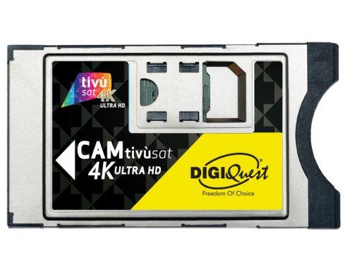DIGIQUEST Cam TivuSat satellitare DigiQuest 4K UltraHD